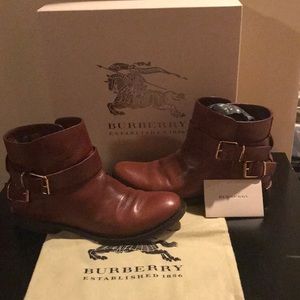 Burberry Brit Ankle Boot Size 37